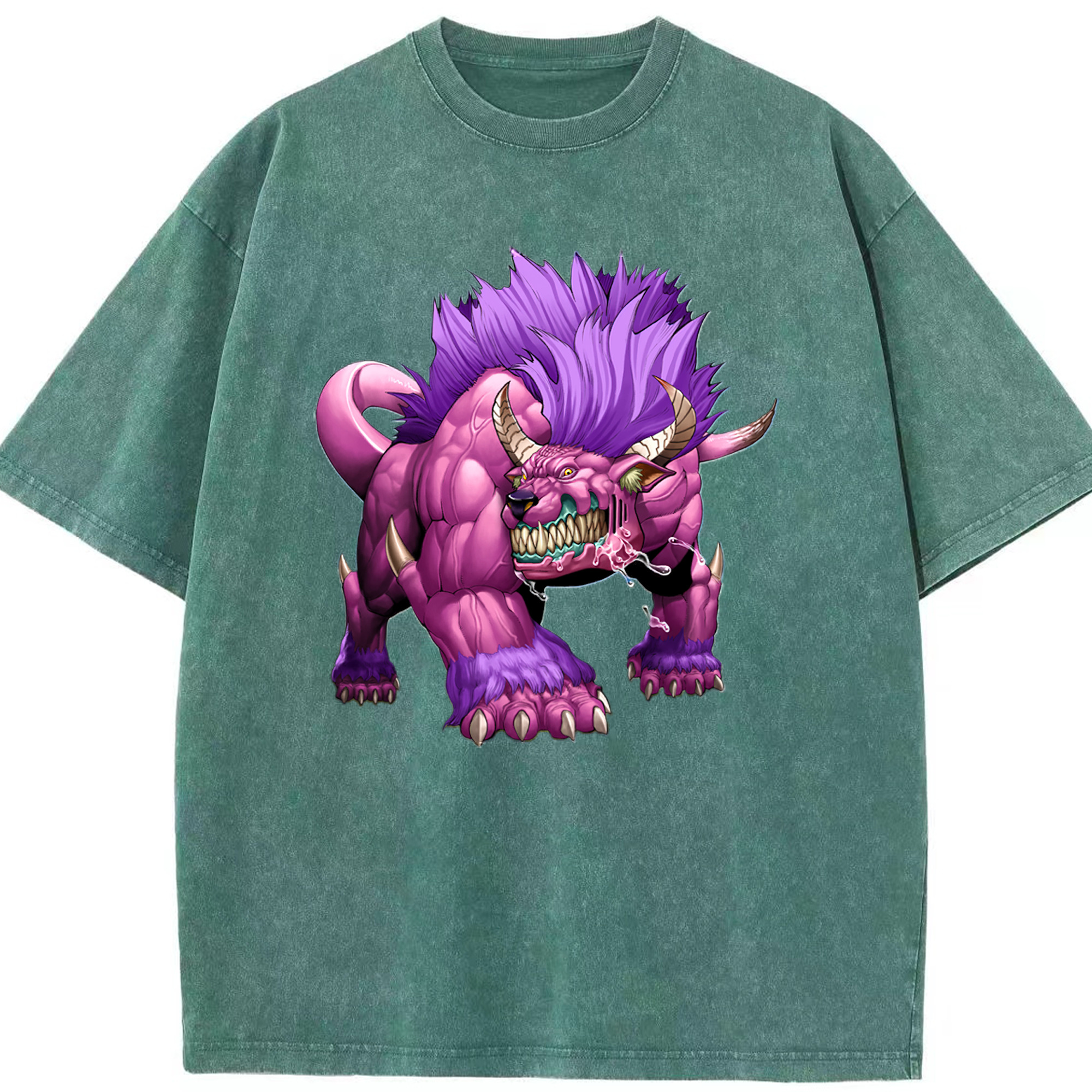 （画像用） 遊☆戯☆王 Yu-Gi-Oh! 綿100% ヴィンテージ風 半袖Tシャツ（フロントプリント）